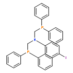 Benzenamine, N,N-bis[(diphenylphosphino)methyl]-4-iodo-