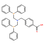 Benzoic acid, 4-[[bis[(diphenylphosphino)methyl]amino]methyl]-