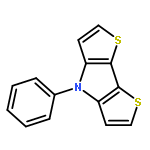 4H-Dithieno[3,2-b:2',3'-d]pyrrole, 4-phenyl-