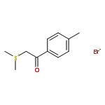 Sulfonium, dimethyl[2-(4-methylphenyl)-2-oxoethyl]-, bromide