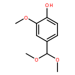 PHENOL, 4-(DIMETHOXYMETHYL)-2-METHOXY-