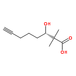 7-OCTYNOIC ACID, 3-HYDROXY-2,2-DIMETHYL-, (3S)-