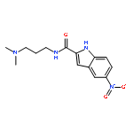 1H-Indole-2-carboxamide, N-[3-(dimethylamino)propyl]-5-nitro-