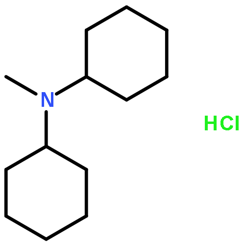 CYCLOHEXANAMINE, N-CYCLOHEXYL-N-METHYL-, HYDROCHLORIDE