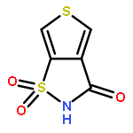 Thieno[3,4-d]isothiazol-3(2H)-one, 1,1-dioxide