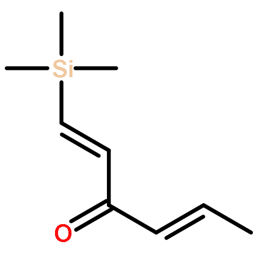 1,4-Hexadien-3-one, 1-(trimethylsilyl)-, (E,E)-