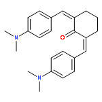 Cyclohexanone, 2,6-bis[[4-(dimethylamino)phenyl]methylene]-, (E,E)-