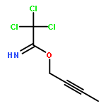 Ethanimidic acid, 2,2,2-trichloro-, 2-butynyl ester