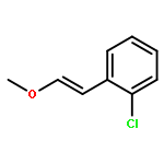 BENZENE, 1-CHLORO-2-(2-METHOXYETHENYL)-