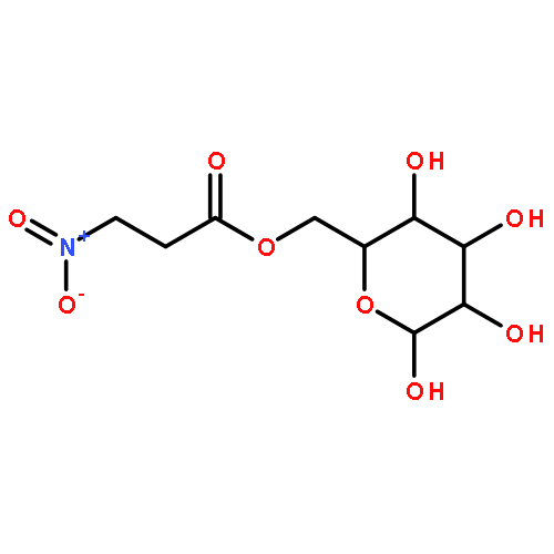 6-O-(3-nitropropanoyl)-alpha-D-glucopyranose