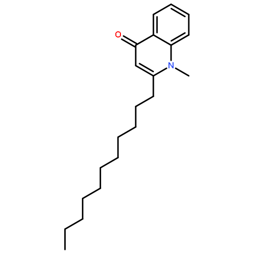 4(1H)-Quinolinone, 1-methyl-2-undecyl-