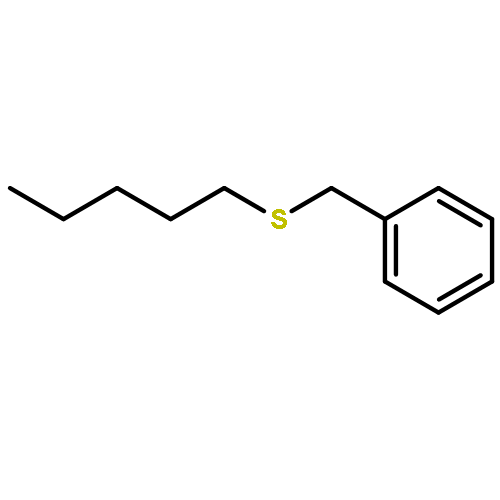 Benzene, [(pentylthio)methyl]-