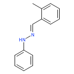 BENZALDEHYDE, 2-METHYL-, PHENYLHYDRAZONE