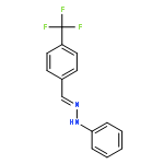 Benzaldehyde, 4-(trifluoromethyl)-, phenylhydrazone