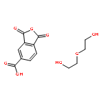 1,3-dioxo-1,3-dihydro-2-benzofuran-5-carboxylic acid - 2,2'-oxydiethanol (1:1)