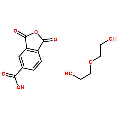 1,3-dioxo-1,3-dihydro-2-benzofuran-5-carboxylic acid - 2,2'-oxydiethanol (1:1)