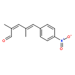 2,4-Pentadienal, 2,4-dimethyl-5-(4-nitrophenyl)-, (2E,4E)-