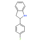 2-(4-Fluoro-phenyl)-2,3-dihydro-1H-indole