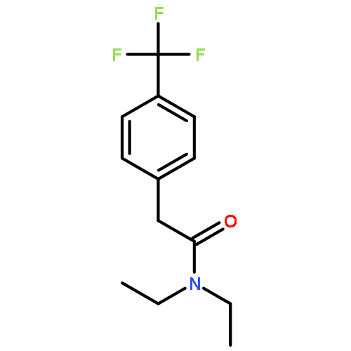 BENZENEACETAMIDE, N,N-DIETHYL-4-(TRIFLUOROMETHYL)-