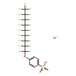 Benzenesulfonic acid,4-[(heptadecafluorononen-1-yl)oxy]-, sodium salt (1:1)