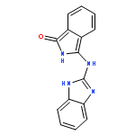 1H-Isoindol-1-one,3-(1H-benzimidazol-2-ylimino)-2,3-dihydro- (9CI)