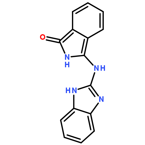 1H-Isoindol-1-one,3-(1H-benzimidazol-2-ylimino)-2,3-dihydro- (9CI)