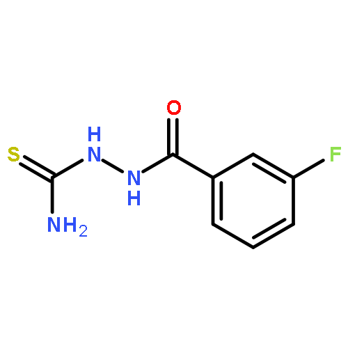 Benzoic acid, 3-fluoro-, 2-(aminothioxomethyl)hydrazide