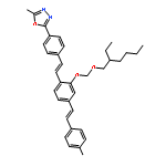 POLY[1,3,4-OXADIAZOLE-2,5-DIYL-1,4-PHENYLENE-1,2-ETHENEDIYL[[(2-ETHYLHEXYL)OXY]METHOXY-1,4-PHENYLENE]-1,2-ETHENEDIYL-1,4-PHENYLENE]