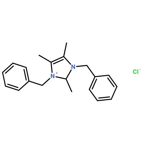 1H-Imidazolium, 2,4,5-trimethyl-1,3-bis(phenylmethyl)-, chloride