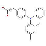 BENZENAMINE, N-[4-(2,2-DIBROMOETHENYL)PHENYL]-2,4-DIMETHYL-N-PHENYL-