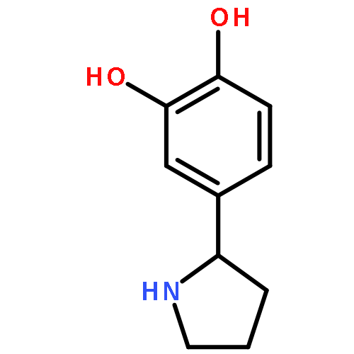 1,2-BENZENEDIOL, 4-(2-PYRROLIDINYL)-