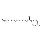 10-Undecen-1-one,1-(4-methyl-1-piperazinyl)-