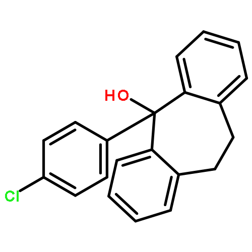 5H-DIBENZO[A,D]CYCLOHEPTEN-5-OL, 5-(4-CHLOROPHENYL)-10,11-DIHYDRO-