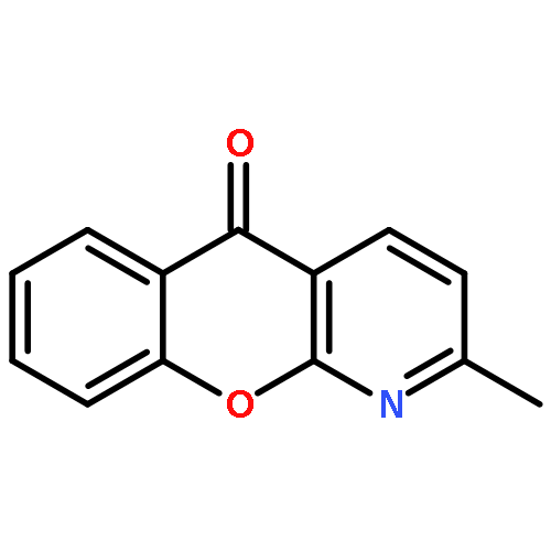 5H-[1]Benzopyrano[2,3-b]pyridin-5-one, 2-methyl-