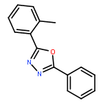 2-(2-methylphenyl)-5-phenyl-1,3,4-oxadiazole