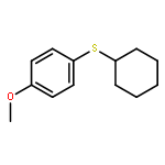 Benzene, 1-(cyclohexylthio)-4-methoxy-