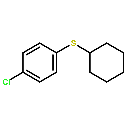 1-chloro-4-cyclohexylsulfanylbenzene