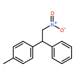 Benzene, 1-methyl-4-(2-nitro-1-phenylethyl)-, (-)-