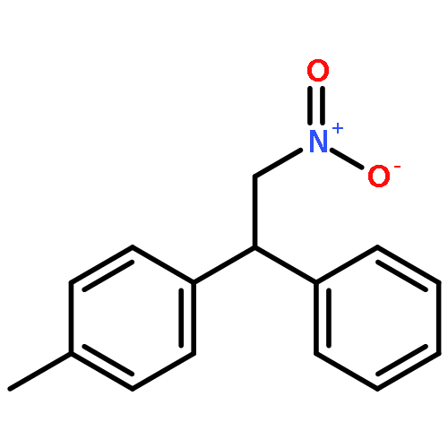 Benzene, 1-methyl-4-(2-nitro-1-phenylethyl)-, (-)-