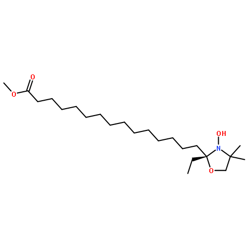 3-Oxazolidinyloxy,2-ethyl-2-(15-methoxy-15-oxopentadecyl)-4,4-dimethyl-