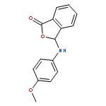 1(3H)-ISOBENZOFURANONE, 3-[(4-METHOXYPHENYL)AMINO]-