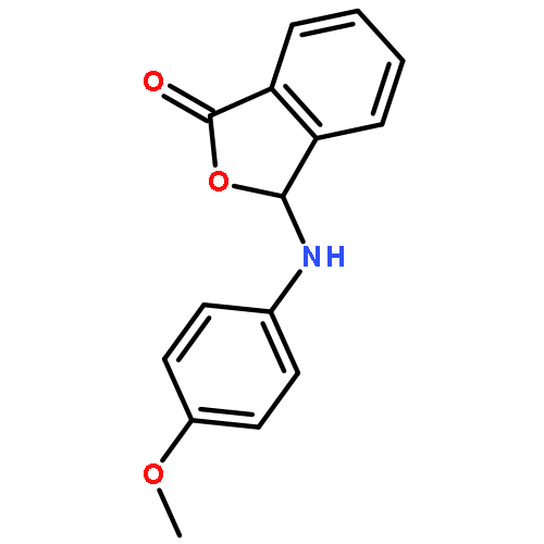 1(3H)-ISOBENZOFURANONE, 3-[(4-METHOXYPHENYL)AMINO]-