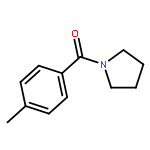 (4-methylphenyl)(1-pyrrolidinyl)methanone