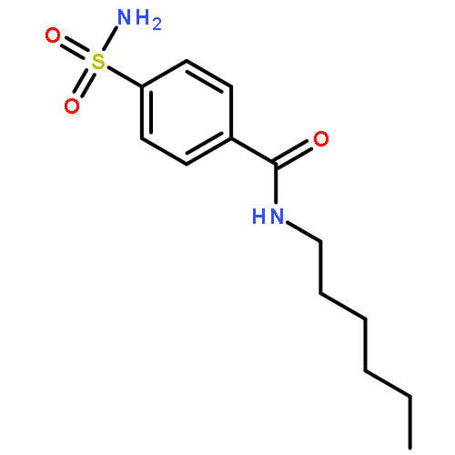 BENZAMIDE, 4-(AMINOSULFONYL)-N-HEXYL-