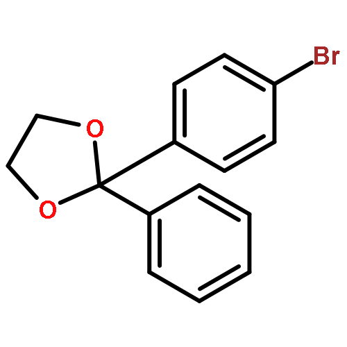 1,3-Dioxolane, 2-(4-bromophenyl)-2-phenyl-