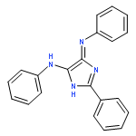 4H-Imidazol-5-amine, N,2-diphenyl-4-(phenylimino)-