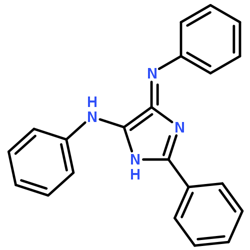 4H-Imidazol-5-amine, N,2-diphenyl-4-(phenylimino)-