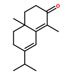 1,4a-dimethyl-7-(propan-2-yl)-4,4a,5,6-tetrahydronaphthalen-2(3H)-one