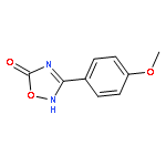 1,2,4-Oxadiazol-5(2H)-one, 3-(4-methoxyphenyl)-