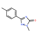 3H-1,2,4-TRIAZOL-3-ONE, 1,2-DIHYDRO-2-METHYL-5-(4-METHYLPHENYL)-